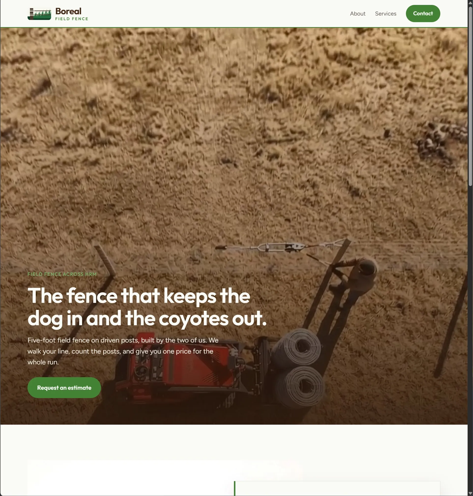 Boreal Field Fence — image 2